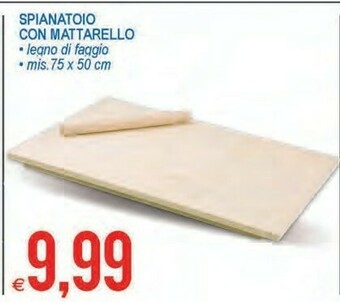 MD Discount Spianatoio Con Mattarello offerta