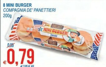 MD Discount Compagnia dei panettieri 8 Mini Burger offerta