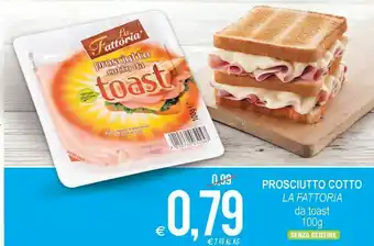 MD Discount La Fattoria Prosciutto Cotto Da Toast offerta