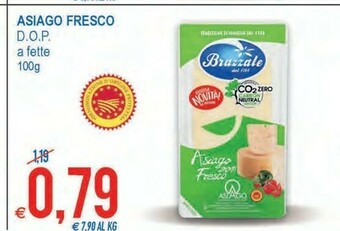 MD Discount Brazzale Asiago Fresco offerta