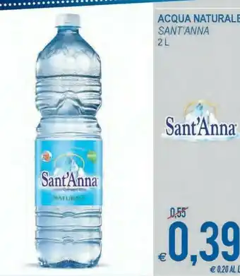 MD Discount Sant'anna Acqua Minerale Naturale offerta