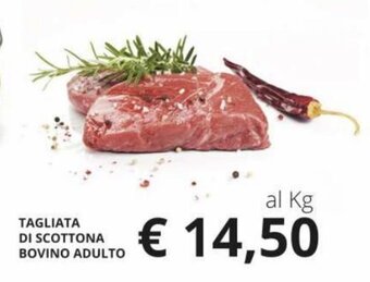 Supermercati Visotto Tagliata di Scottona Bovino Adulto offerta