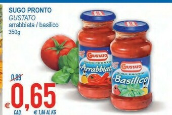 MD Discount Gustato Sugo Pronto Arrabbiata 350 G(ml) offerta