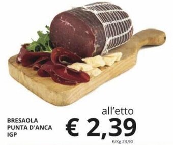 Supermercati Visotto Bresaola Punta D'Anca IGP offerta