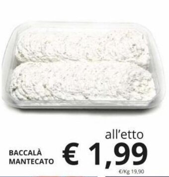 Supermercati Visotto Baccalà Mantecato offerta