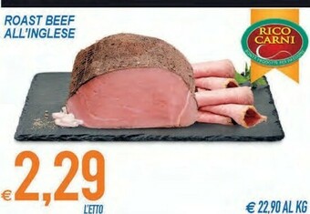 Rico Carni Roast Beef All' Inglese