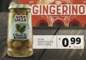 Sacla' Olive Snocciolate 290 g
