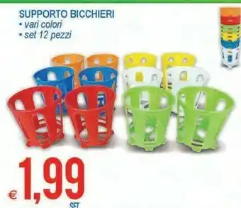 MD Discount Supporto Bicchieri offerta