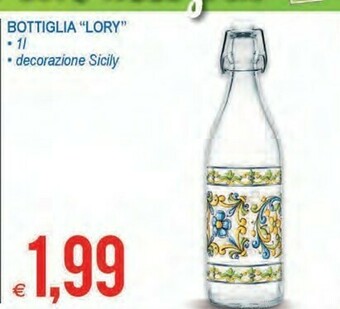 MD Discount Bottiglia Lory offerta