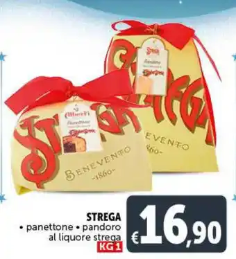Deco Superstore Strega panettone pandoro al liquora strega 1 kg offerta