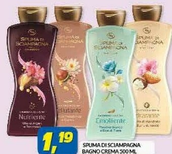 Risparmio Casa Spuma di Sciampagna Bagno Crema offerta