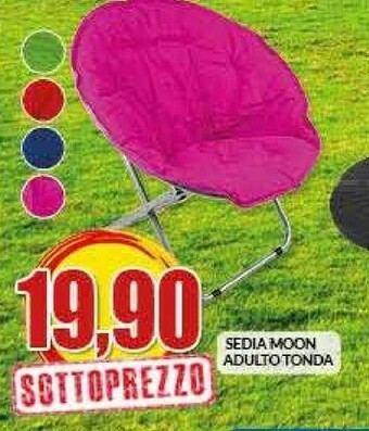 Risparmio Casa Sedia Moon Adulto Tonda offerta