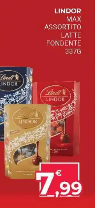 Eté Lindt Lindor 337g offerta