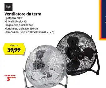 ALDI Ventilarore de terra offerta