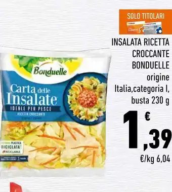 Conad City Insalata ricetta croccante bonduelle offerta