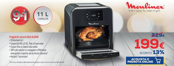 Euronics Moulinex Friggitrice ad aria 9in1 AL5018 offerta