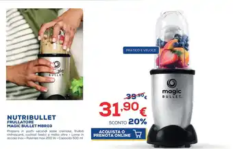 Euronics Nutribullet Frullatore Magic Bullet MBR03 offerta