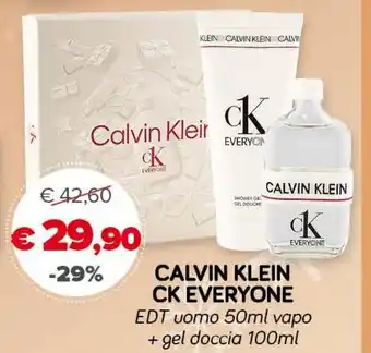 Calvin Klein CK Everyone EDT uomo 50ml vapo + gel doccia 100ml