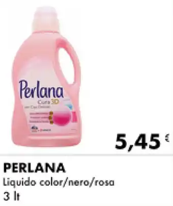 Iper Tosano Perlana Liquido color/nero/rosa 3 lt offerta
