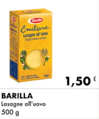 Barilla Lasagne all'uovo 500 g