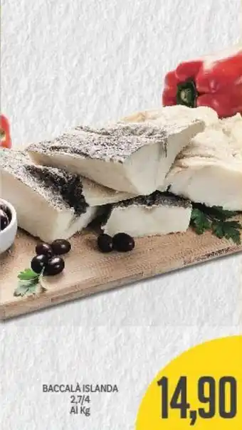 Supermercati Piccolo Baccalà Islanda 2,7/4 offerta