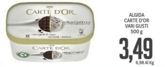 Supermercati Piccolo Algida Carte D'Or vari gusti 500 g offerta