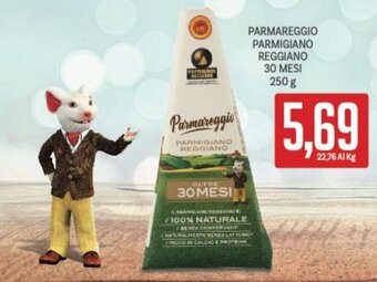 Supermercati Piccolo Parmareggio Parmigiano Reggiano 30 Mesi 250 g offerta