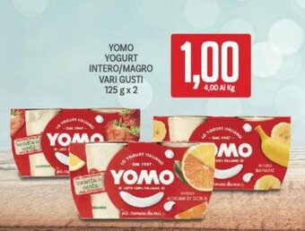 Supermercati Piccolo Yomo Yogurt Intero/Magro Vari Gusti 125 g x 2 offerta