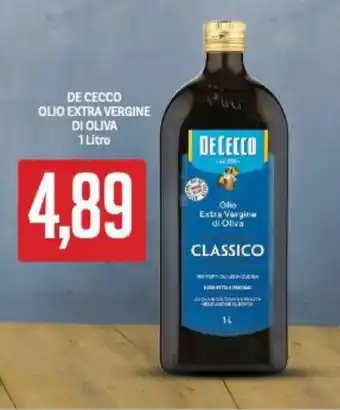 Supermercati Piccolo De Cecco Olio Extra Vergine di Oliva 1 Litro offerta