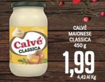 Supermercati Piccolo Calvè Maionese Classica 450 g offerta