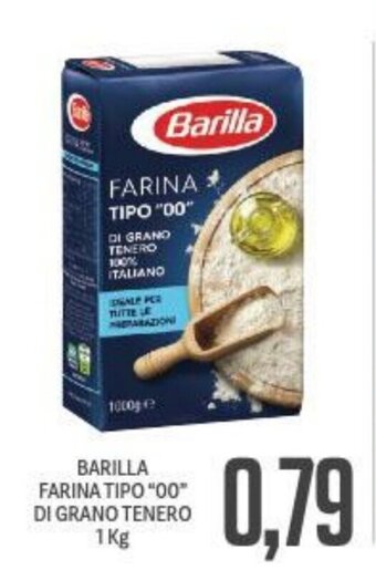 Supermercati Piccolo Barilla Farina Tipo "00" Di Grano Tenero 1 kg offerta