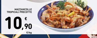 Spazio Conad Mazzancolle tropicali precotte offerta