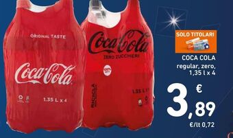 Spazio Conad Coca-cola offerta