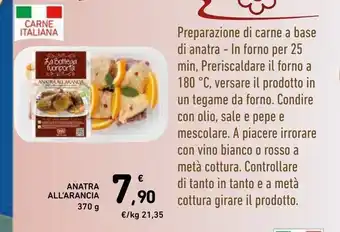 Anatra all'arancia