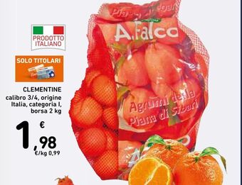 Spazio Conad Clementine offerta