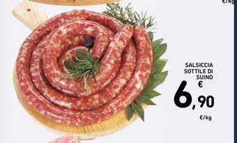 Spazio Conad Salsiccia sottile di suino offerta