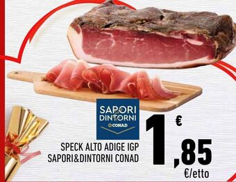 Conad Speck alto adige igp sapori & dintorni conad offerta