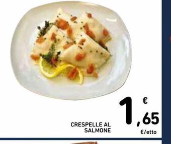 Spazio Conad Crespelle al salmone offerta