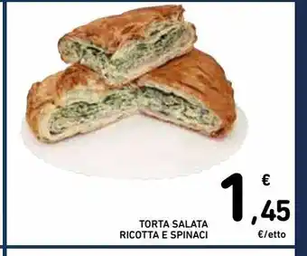 Spazio Conad Torta salata ricotta e spinaci offerta