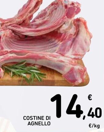 Spazio Conad Costine di agnello offerta