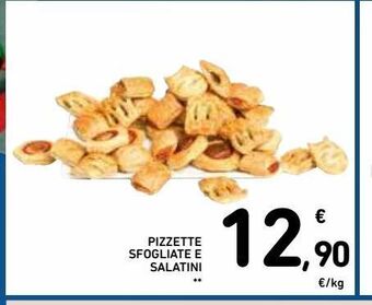 Pizzette sfogliate e salatini