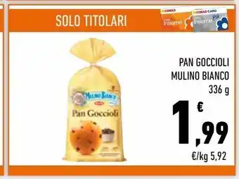 Conad Pan goccioli mulino bianco offerta