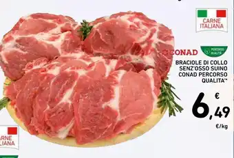 Spazio Conad Braciole di collo senz'osso suino conad percorso qualità offerta