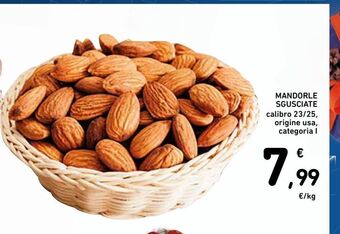 Spazio Conad Mandorle sgusciate offerta