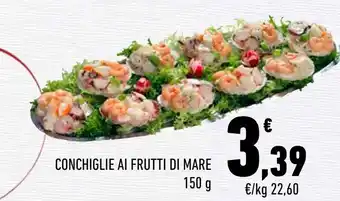 Conad City Conchiglie ai frutti di mare offerta