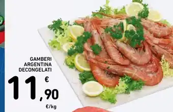 Spazio Conad Gamberi argentina decongelati offerta