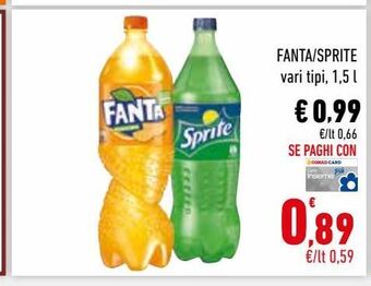 Conad Fanta/ sprite offerta