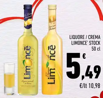 Conad Liquore/ cream limoncè stock offerta