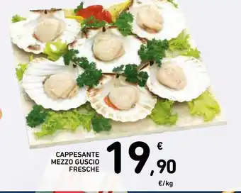 Cappesante mezzo guscio fresche