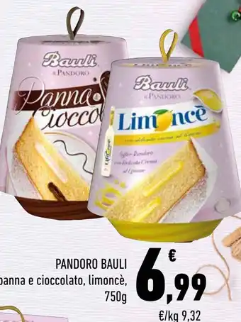 Conad City Pandoro bauli offerta